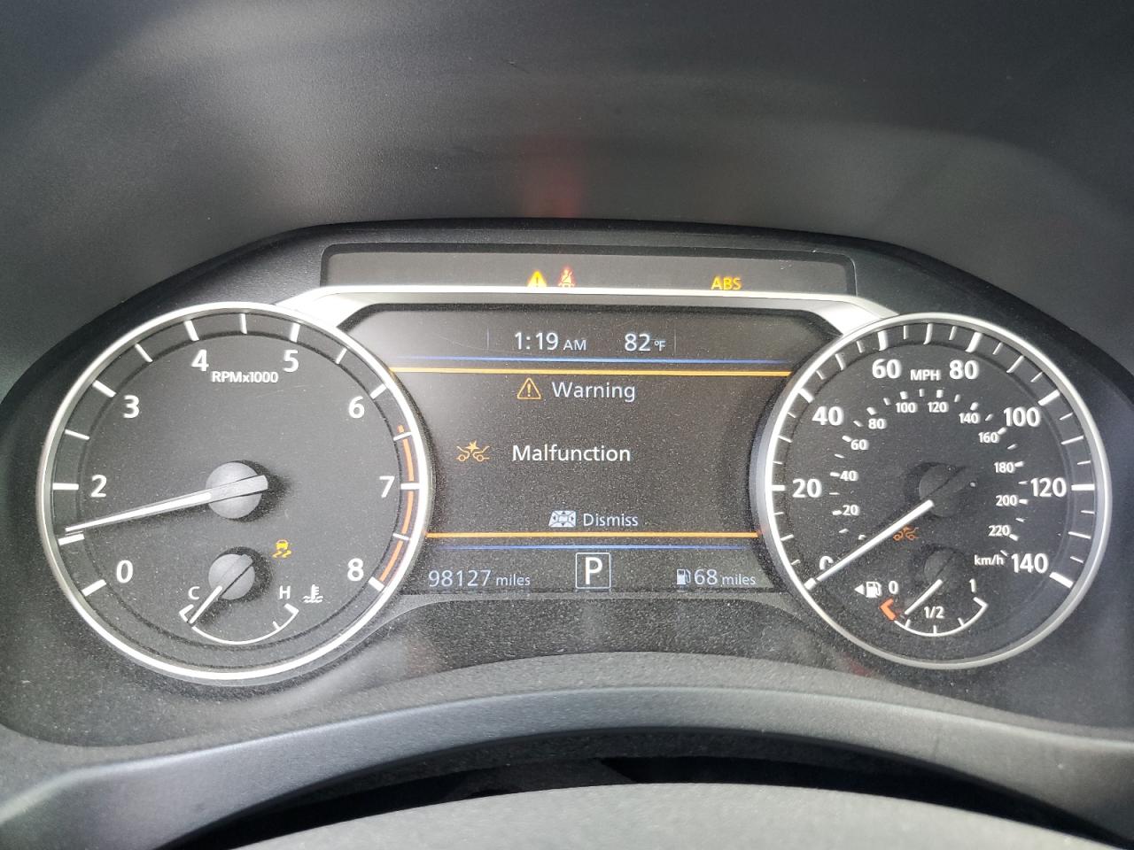 2020 Nissan Altima VIN 1N4BL4BV8LC221824 Copart auction photo, all over damage thumbnail 9