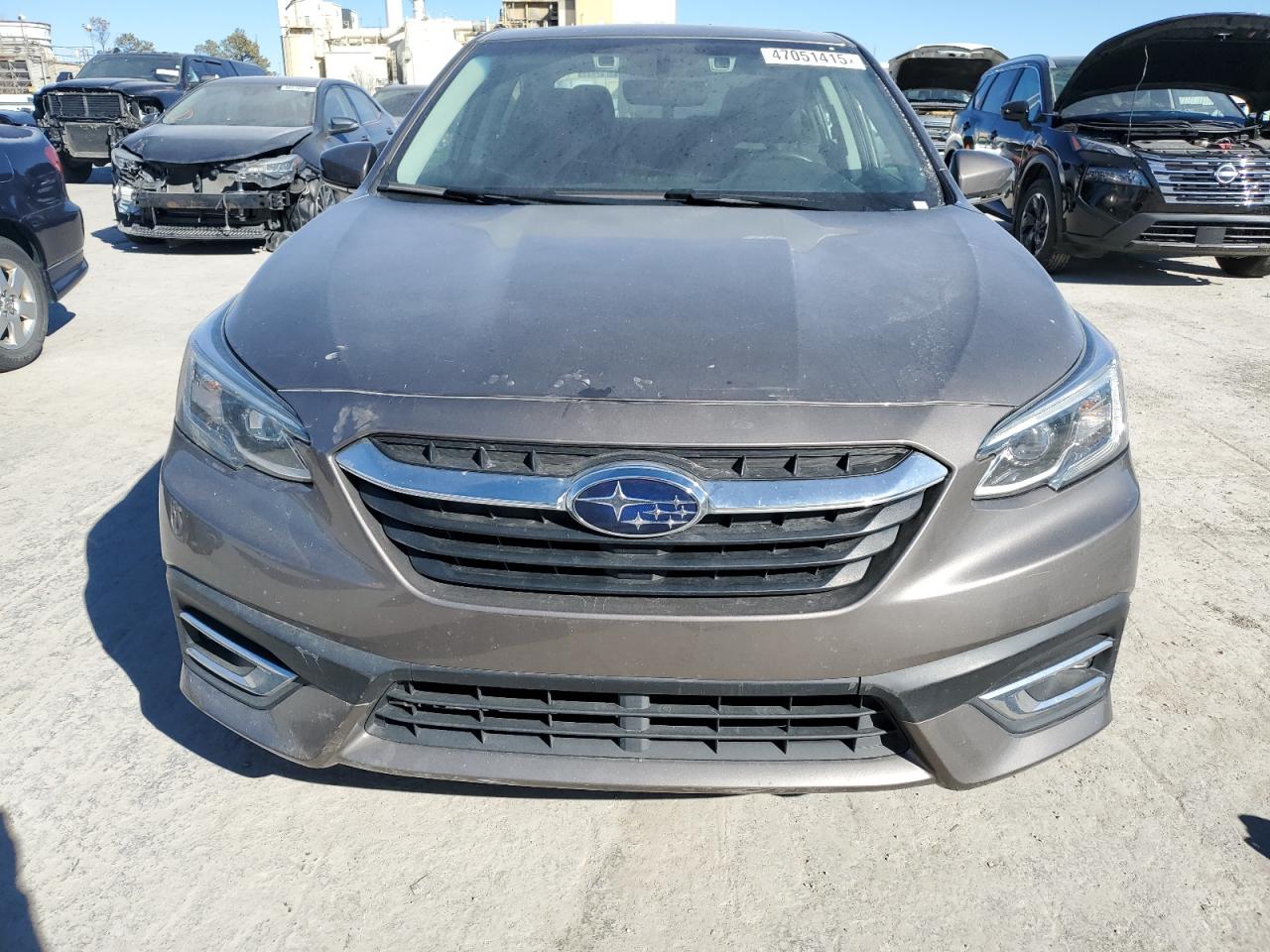 2021 Subaru Legacy VIN 4S3BWAN62M3016196 Copart auction photo, rear end / side damage thumbnail 5