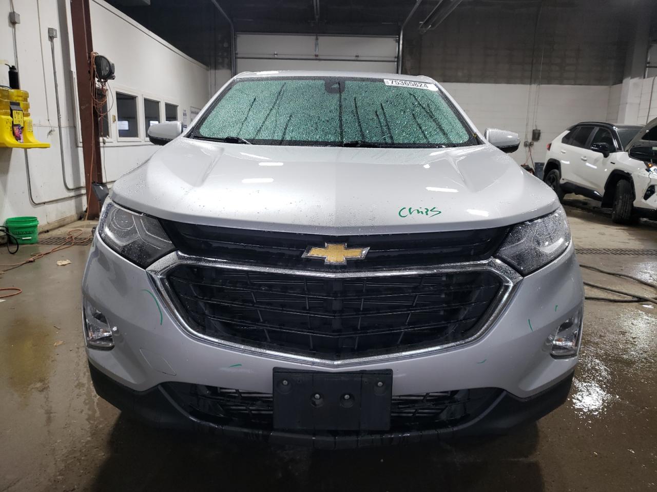 2020 Chevrolet Equinox VIN 3GNAXKEVXLS723214 Copart auction photo, rear end / hail damage thumbnail 5