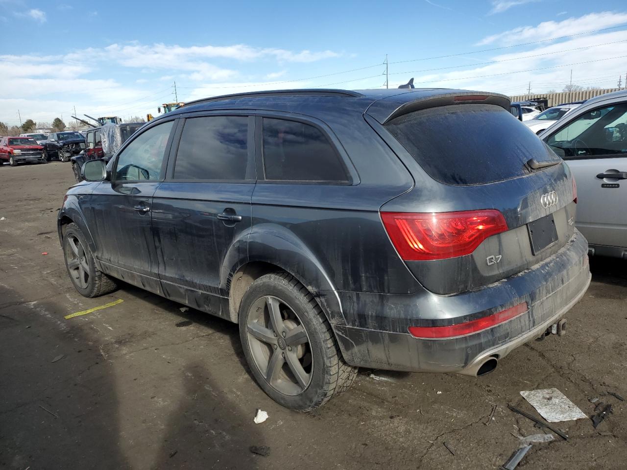 2015 Audi Q7 VIN WA1LGAFE3FD025729 Copart auction photo, front end damage thumbnail 2