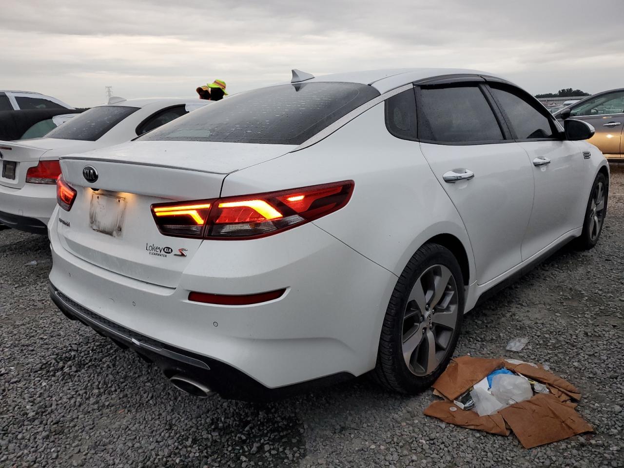 2019 KIA Optima VIN 5XXGT4L3XKG362325 Copart auction photo, water/flood damage thumbnail 3
