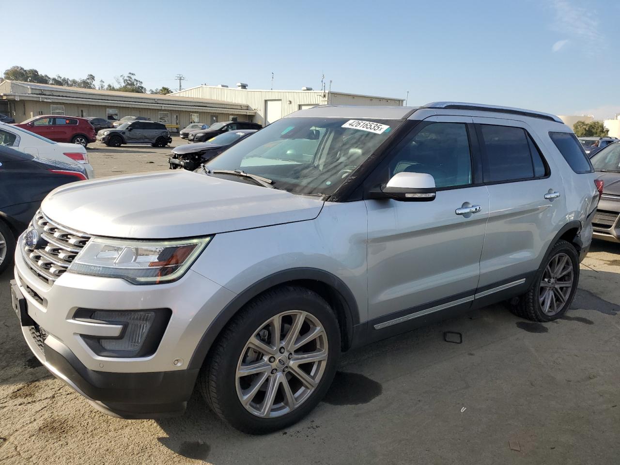 2017 Ford Explorer VIN 1FM5K7FH4HGA60724