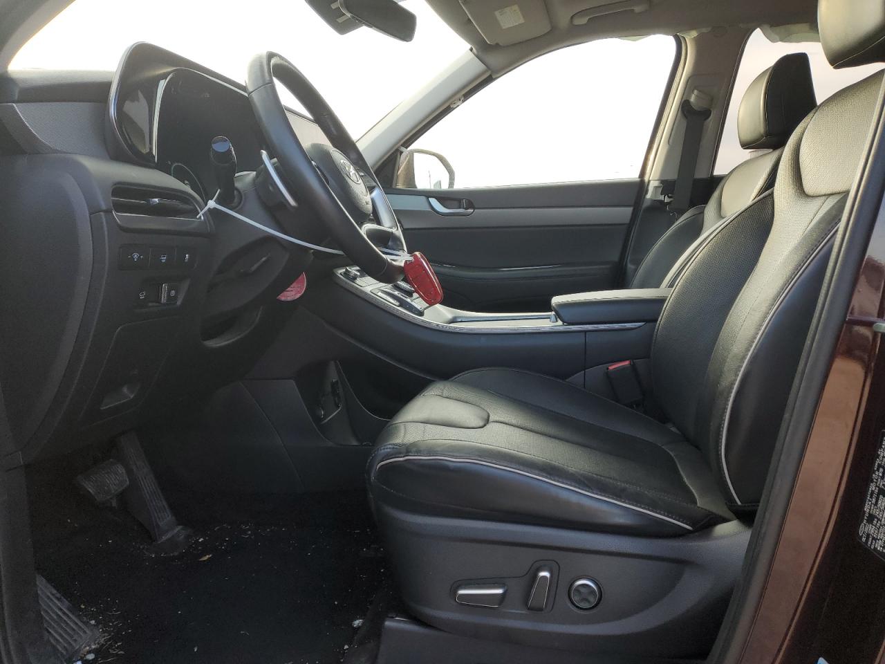 2023 Hyundai Palisade VIN KM8R4DGEXPU545304 Copart auction photo, side / rear end damage thumbnail 7