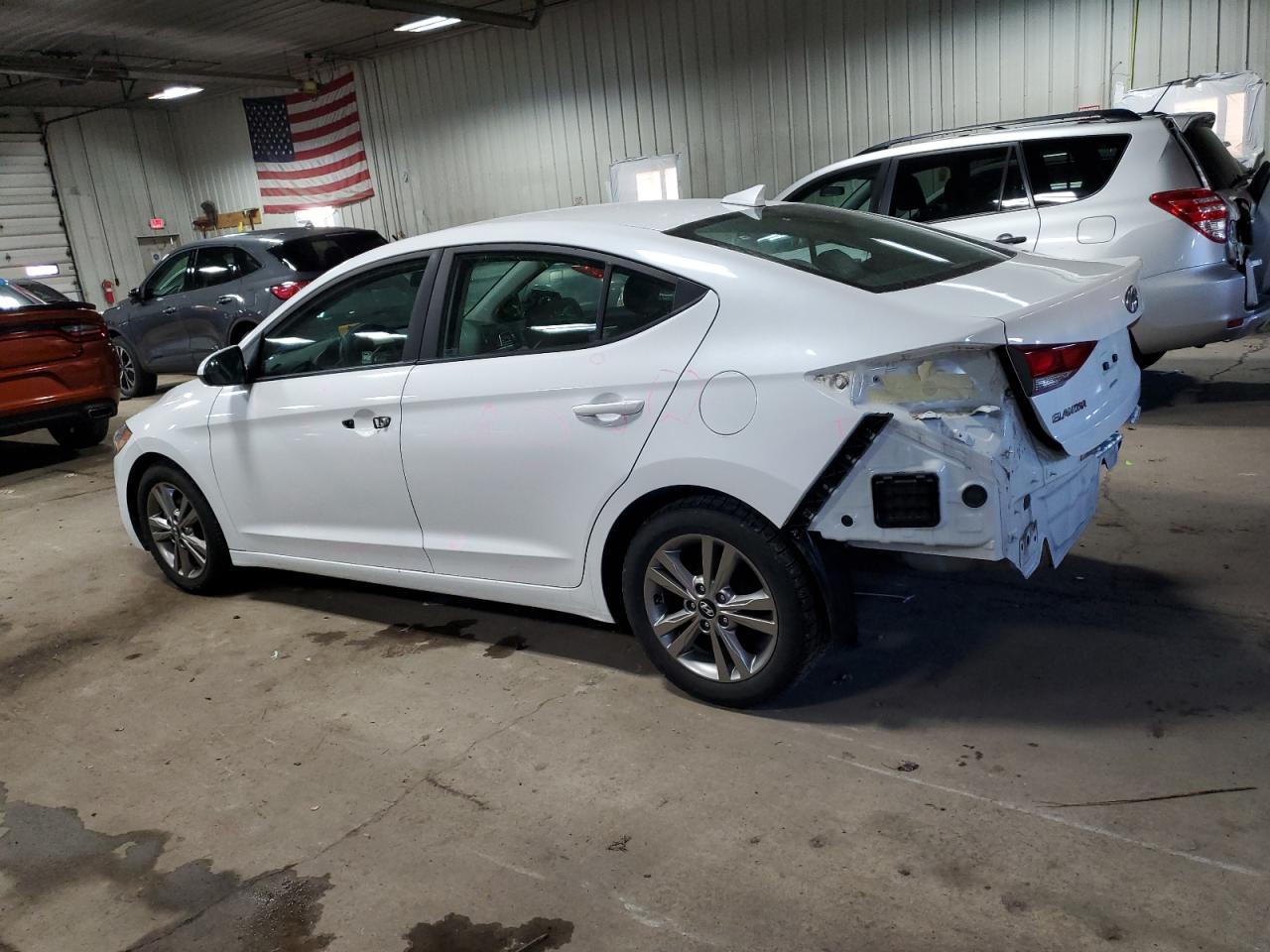 2017 Hyundai Elantra VIN 5NPD84LF5HH036928 Copart auction photo, vandalism / all over damage thumbnail 2