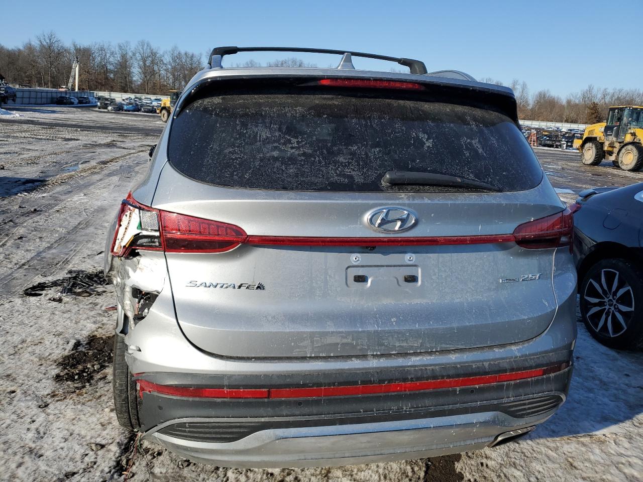 2022 Hyundai Santa Fe VIN 5NMS4DAL6NH466214 Copart auction photo, rear end / front end damage thumbnail 6