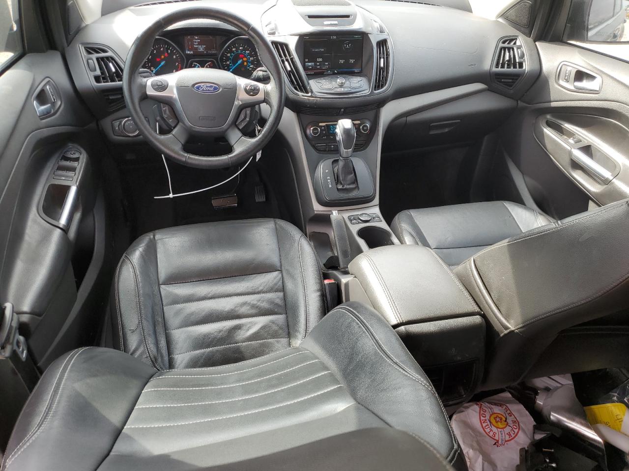 2014 Ford Escape VIN 1FMCU0GX7EUC67801 Copart auction photo, front end damage thumbnail 8