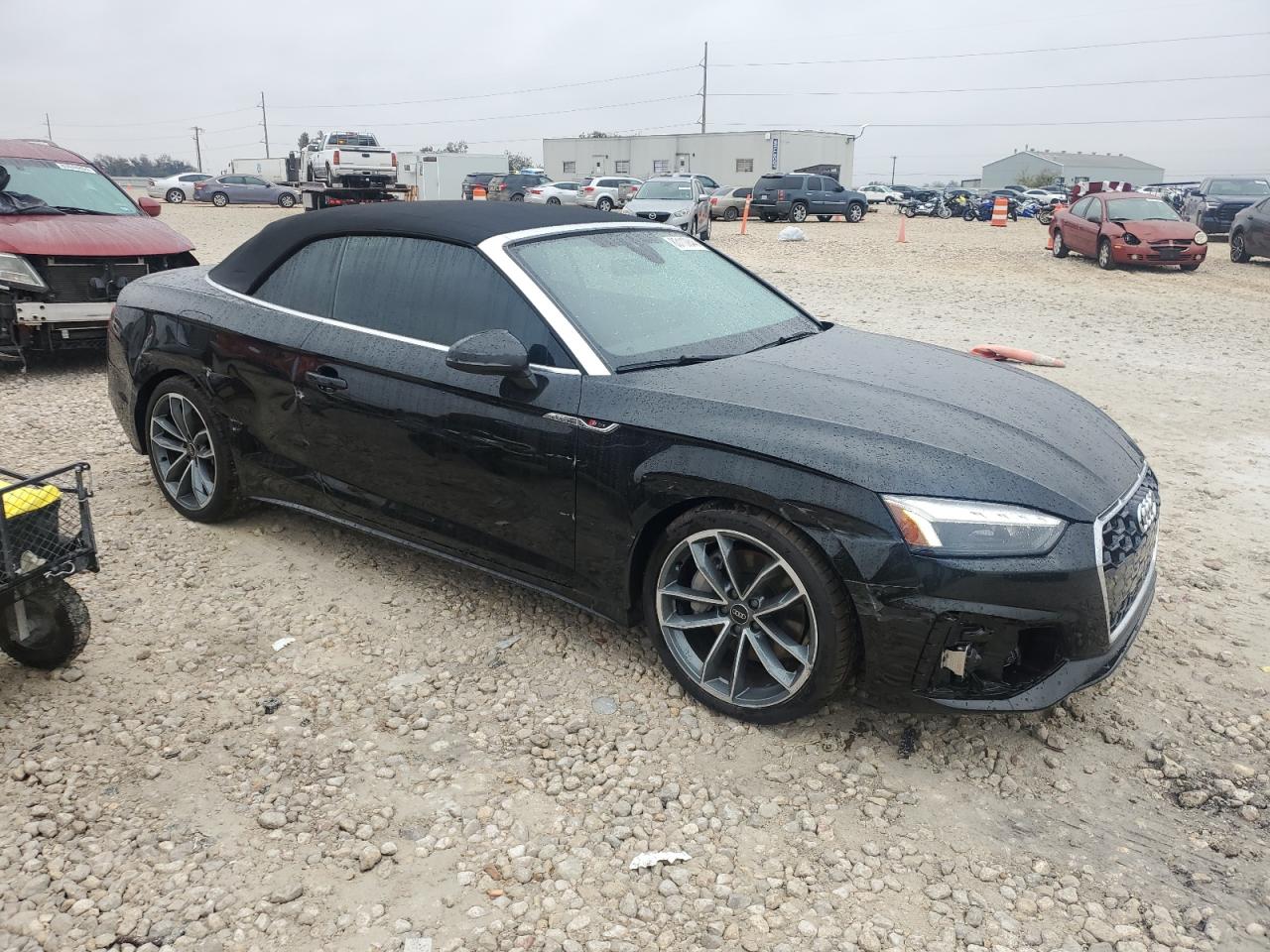 2024 Audi A5 VIN WAU4AGF55RN005282 Copart auction photo, side damage thumbnail 4
