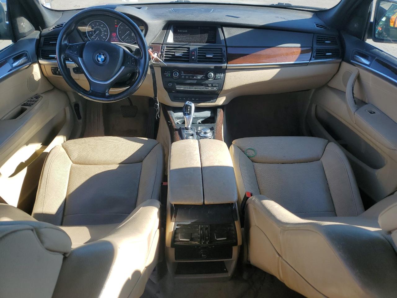 2007 BMW X5 VIN 5UXFE83517LZ38503 Copart auction photo, all over damage thumbnail 8
