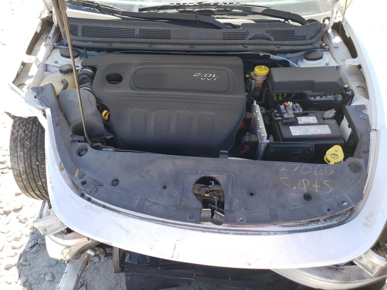 2015 Dodge Dart VIN 1C3CDFAA7FD415009 Copart auction photo, front end / side damage thumbnail 12