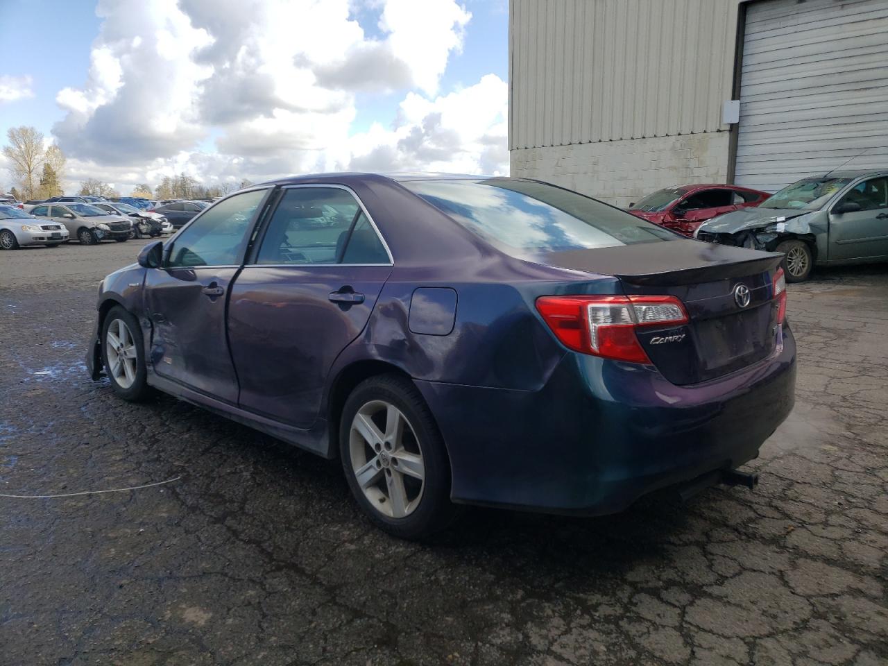 2014 Toyota Camry VIN 4T1BD1FK2EU135536 Copart auction photo, all over / undercarriage damage thumbnail 2