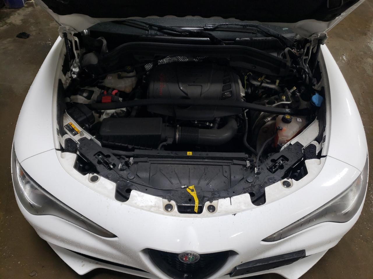2021 Alfa Romeo Stelvio VIN ZASPAKBN9M7D01841 Copart auction photo, front end damage thumbnail 11