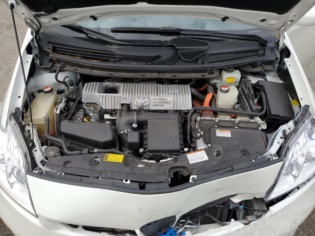 2015 Toyota Prius VIN JTDKN3DU6F0444243 Copart auction photo, front end damage thumbnail 13