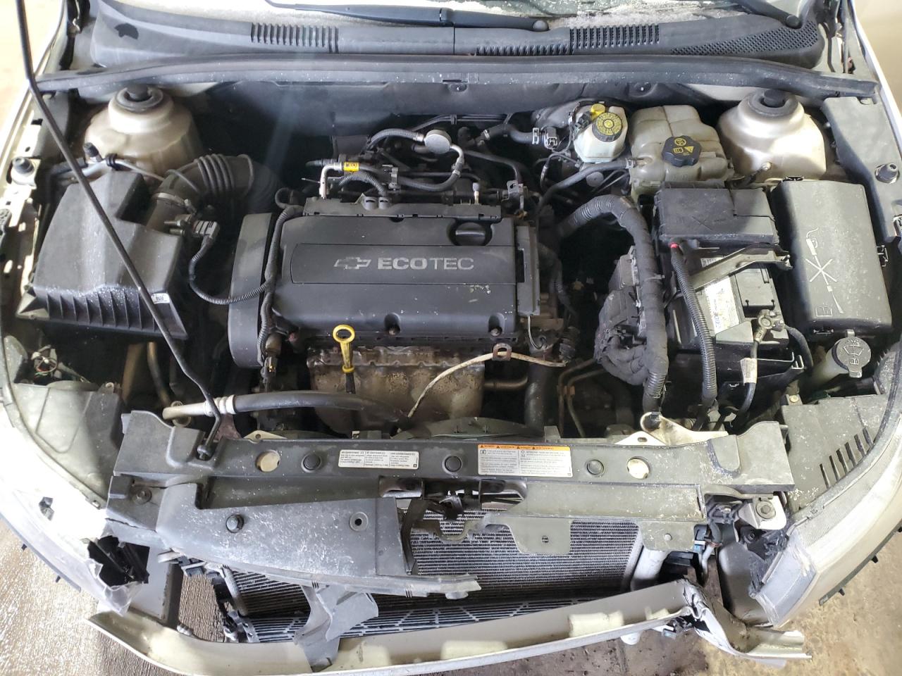 2014 Chevrolet Cruze VIN 1G1PA5SHXE7156436 Copart auction photo, front end damage thumbnail 11