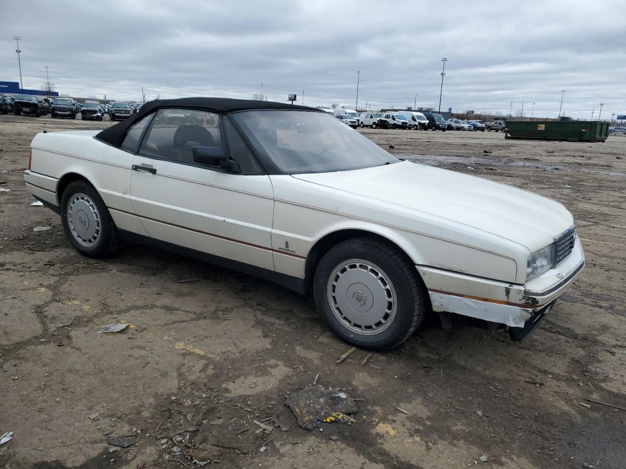 1990 Cadillac Allante VIN 1G6VS3383LU126792 Copart auction photo, front end damage thumbnail 4