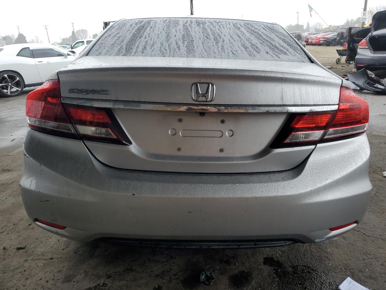 2014 Honda Civic VIN 19XFB2F5XEE222031 Copart auction photo, all over damage thumbnail 6