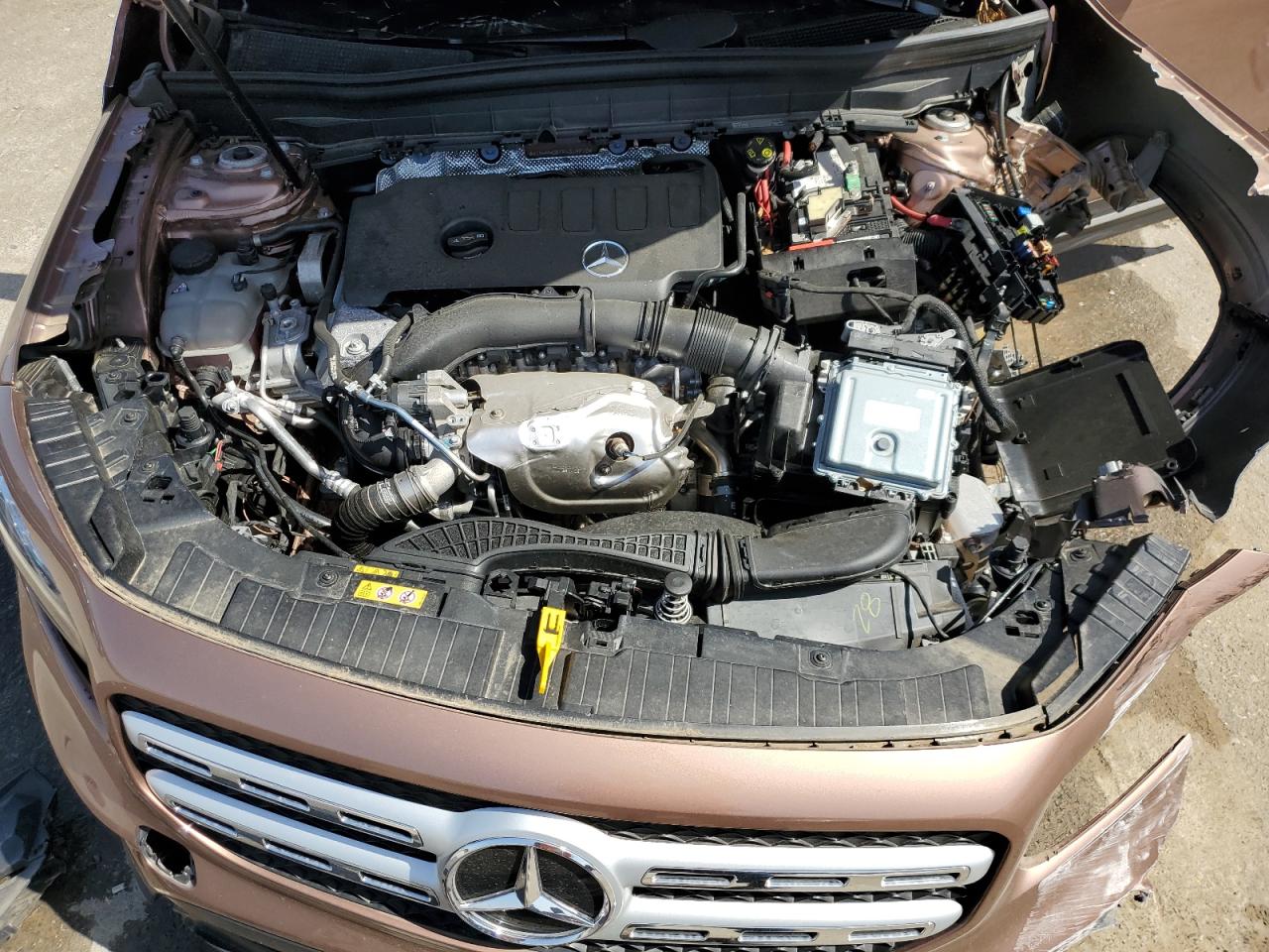 2023 Mercedes-Benz GLB VIN W1N4M4GB7PW319710 Copart auction photo, front end / rear end damage thumbnail 12