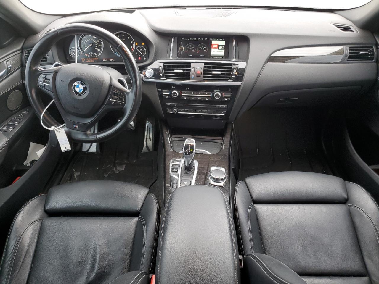 2016 BMW X4 VIN 5UXXW3C57G0R20657 Copart auction photo, front end damage thumbnail 8