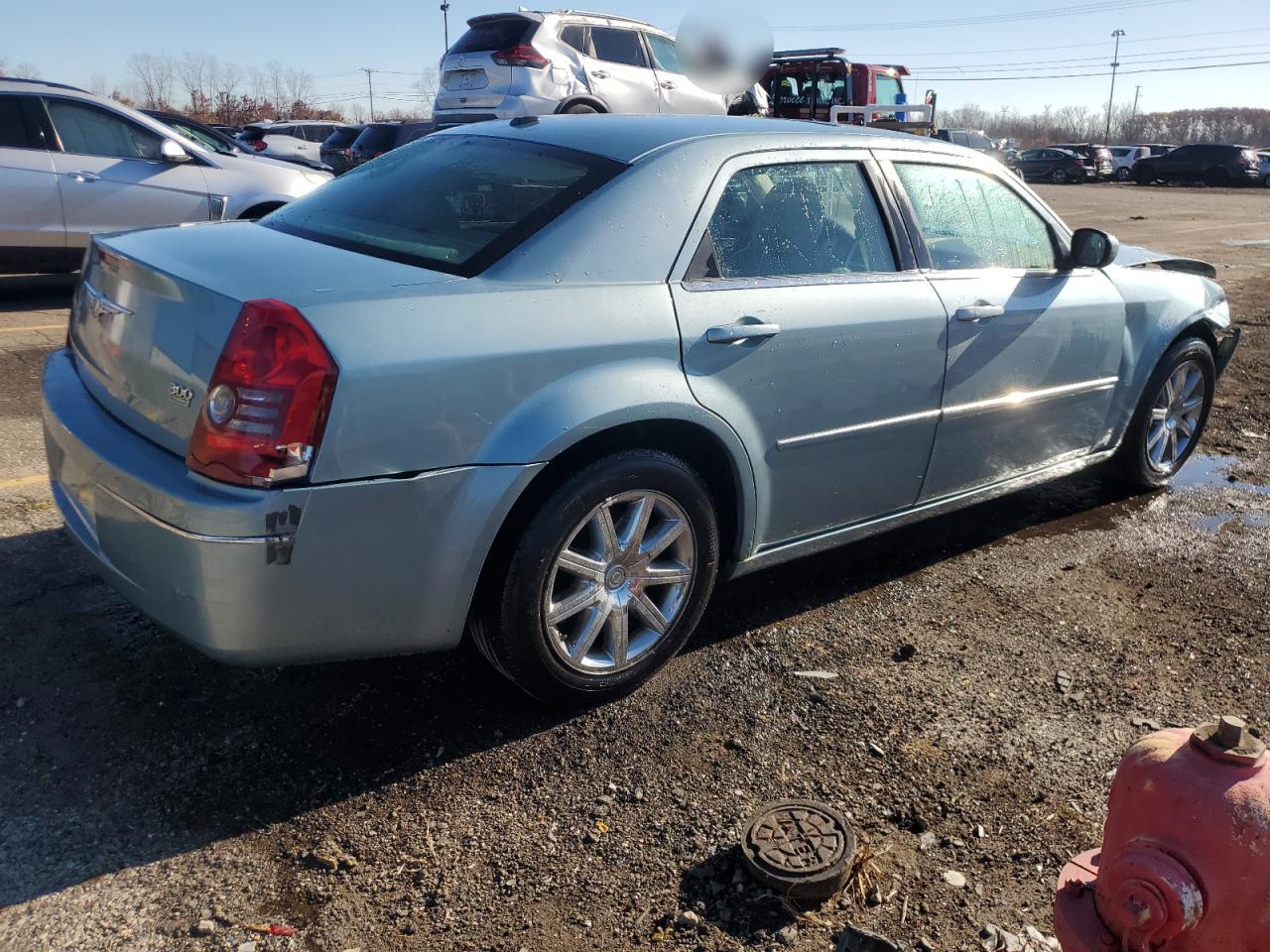 2009 Chrysler 300 VIN 2C3LA53V39H505543 Copart auction photo, front end / side damage thumbnail 3