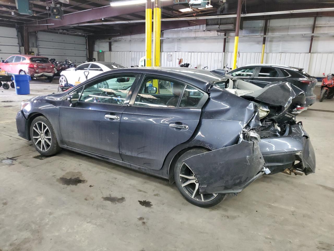 2017 Subaru Impreza VIN 4S3GKAT67H3606081 Copart auction photo, all over damage thumbnail 2