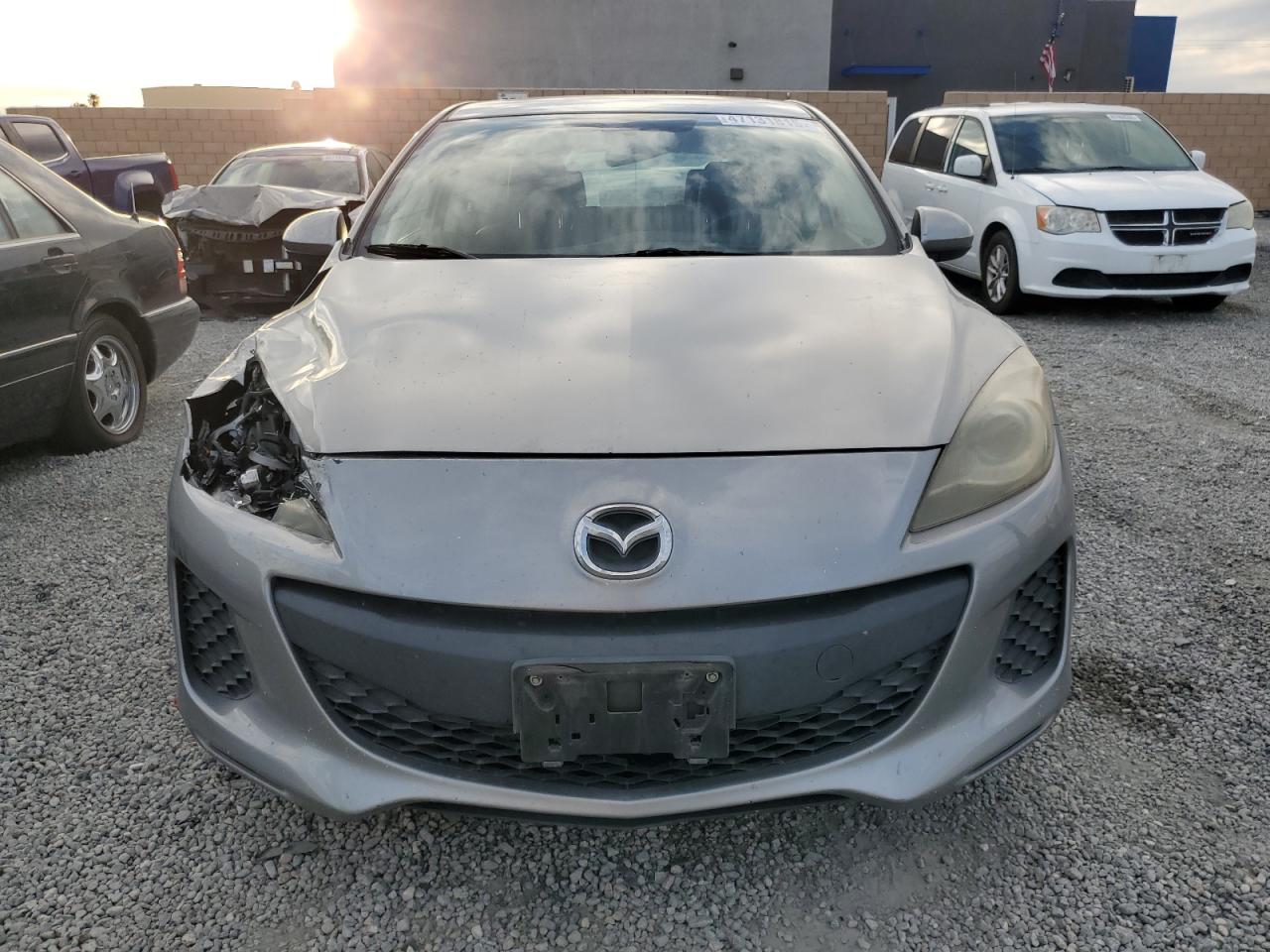 2012 Mazda 3 VIN JM1BL1M87C1575359 Copart auction photo, front end damage thumbnail 5