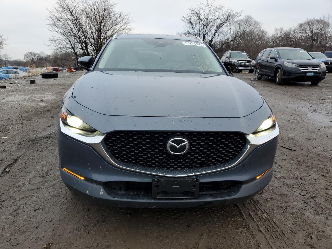 2020 Mazda CX-30 VIN 3MVDMBEM4LM136726 Copart auction photo, side / undercarriage damage thumbnail 5