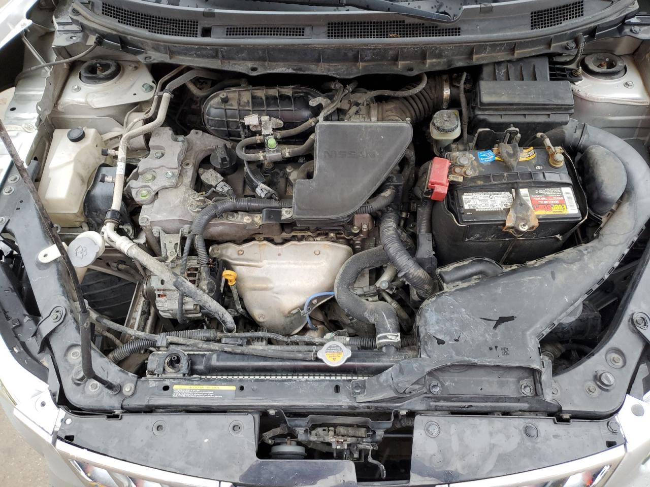 2015 Nissan Rogue VIN JN8AS5MVXFW761775 Copart auction photo, front end damage thumbnail 11