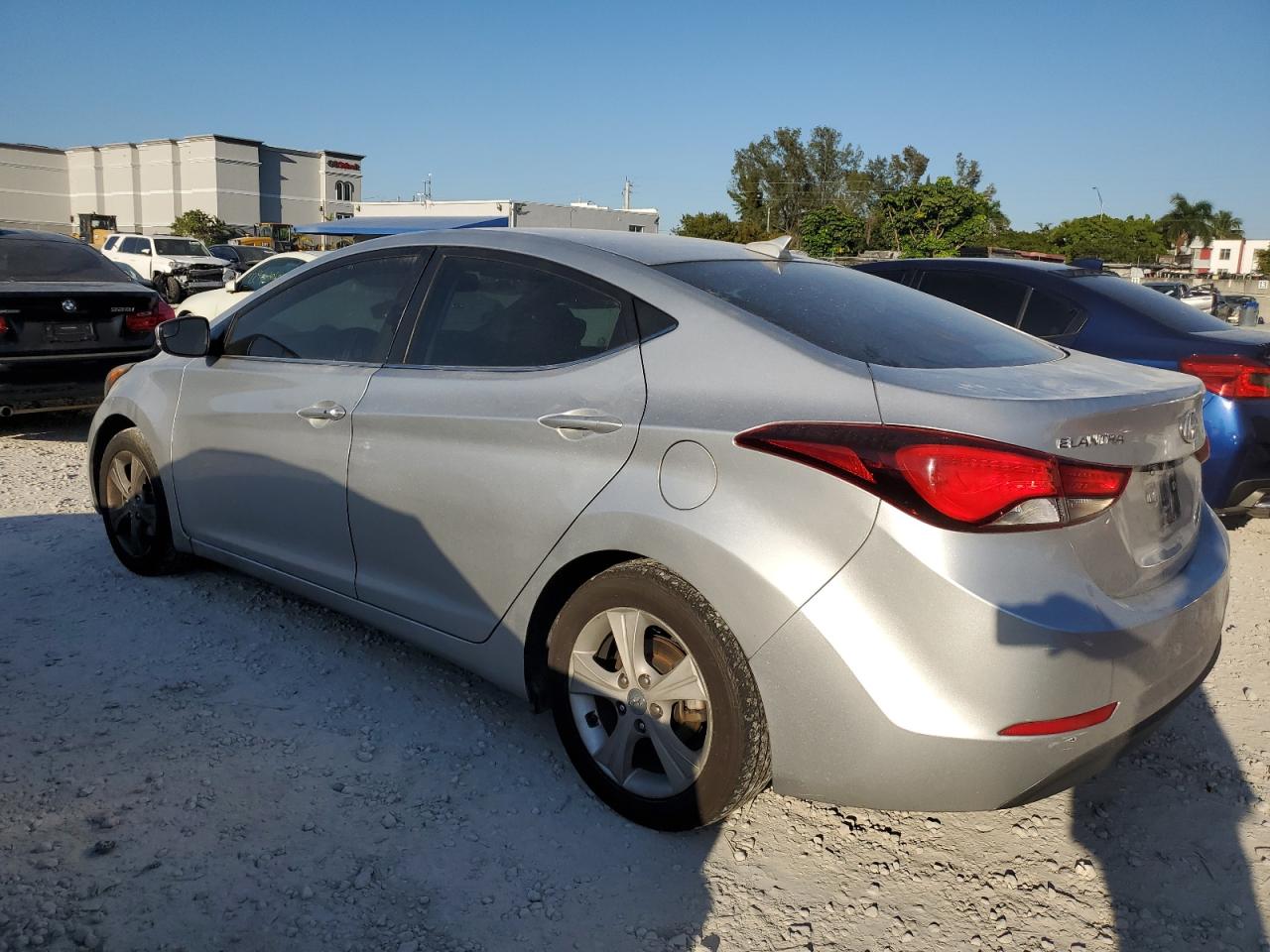 2016 Hyundai Elantra VIN 5NPDH4AE5GH669714 Copart auction photo, mechanical damage thumbnail 2