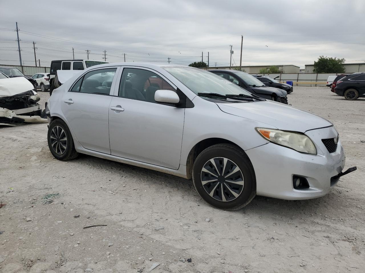 2010 Toyota Corolla VIN 1NXBU4EE8AZ293306 Copart auction photo, rear end / front end damage thumbnail 4