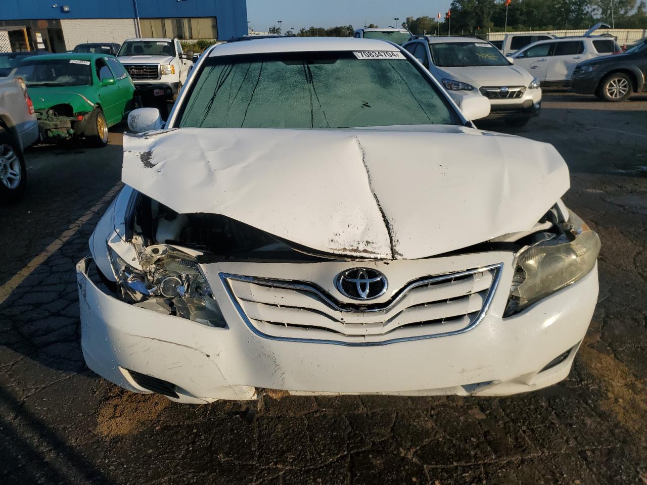 2011 Toyota Camry VIN 4T1BF3EK2BU650040 Copart auction photo, front end / mechanical damage thumbnail 5