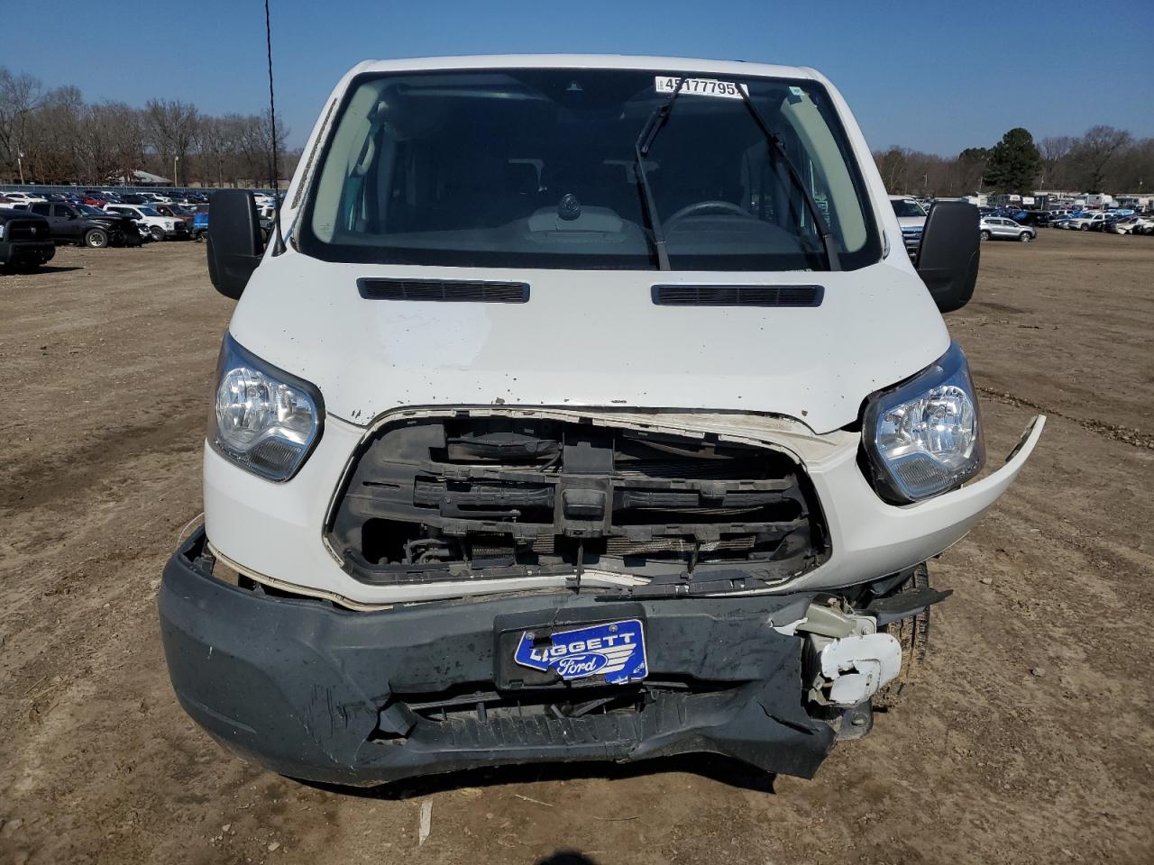 2018 Ford Transit VIN 1FBZX2YG4JKA75505 Copart auction photo, front end / mechanical damage thumbnail 5