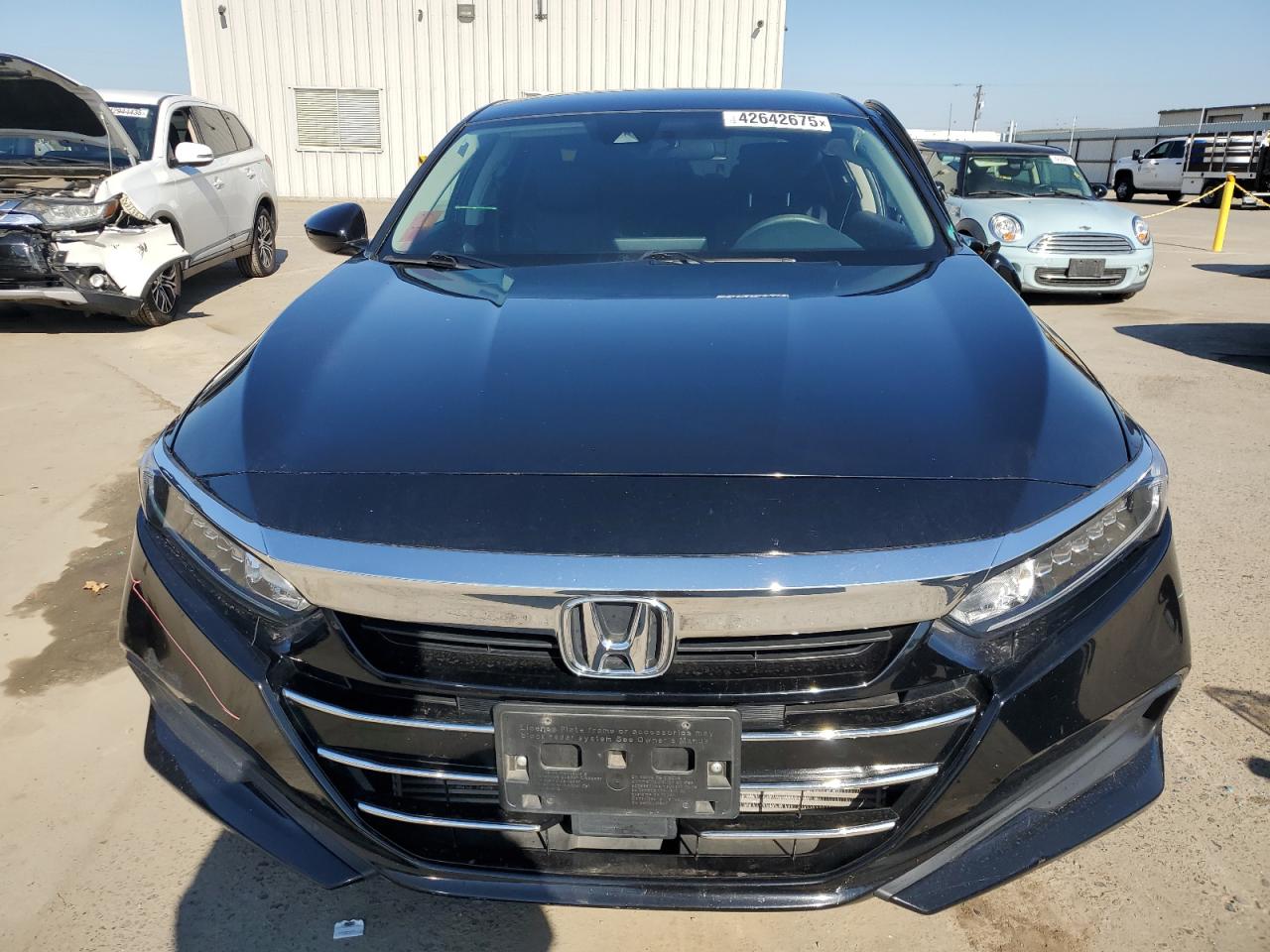 2021 Honda Accord VIN 1HGCV1F11MA086795 Copart auction photo, side damage thumbnail 5