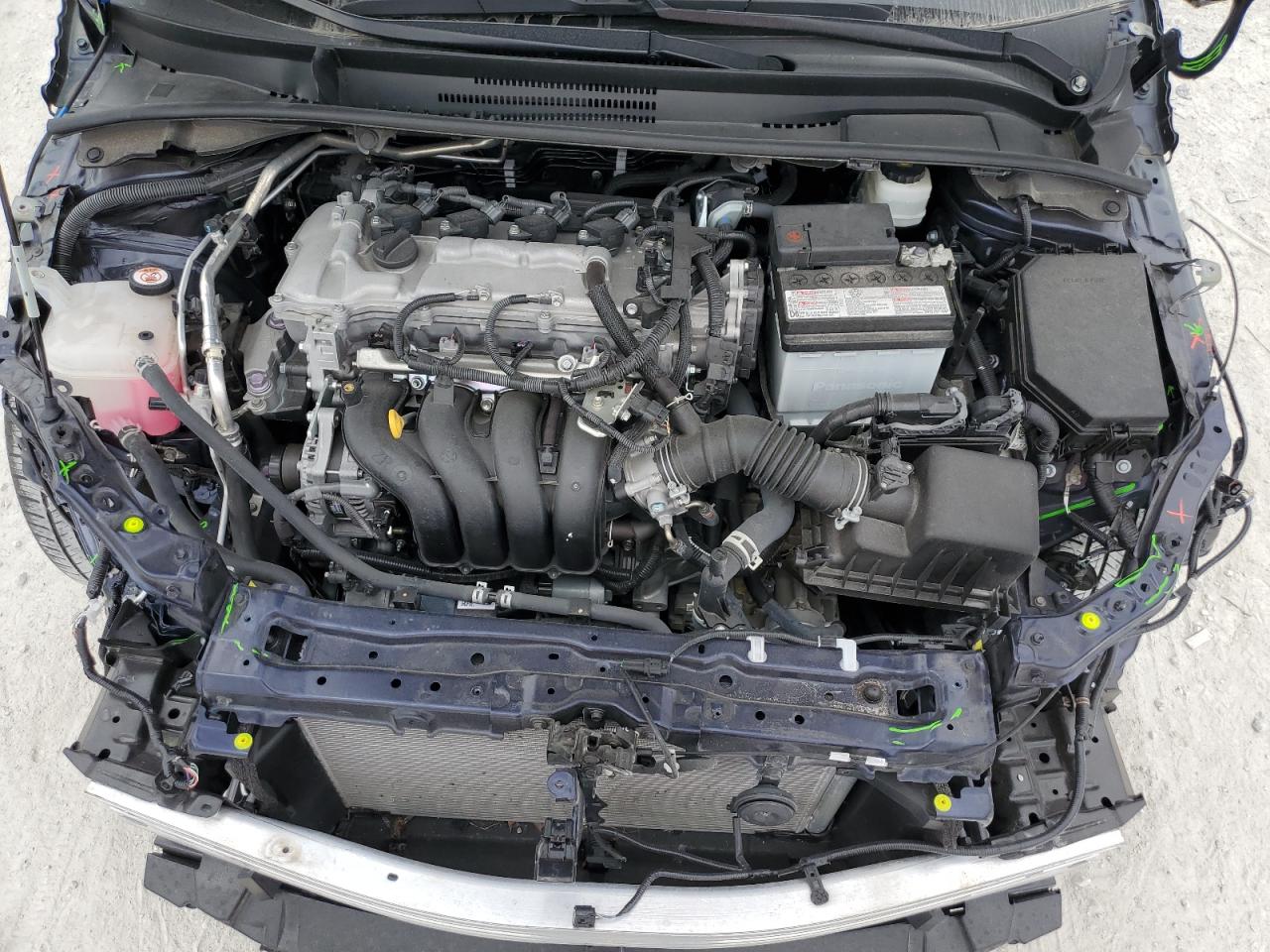 2022 Toyota Corolla VIN 5YFEPMAE0NP373300 Copart auction photo, all over damage thumbnail 11