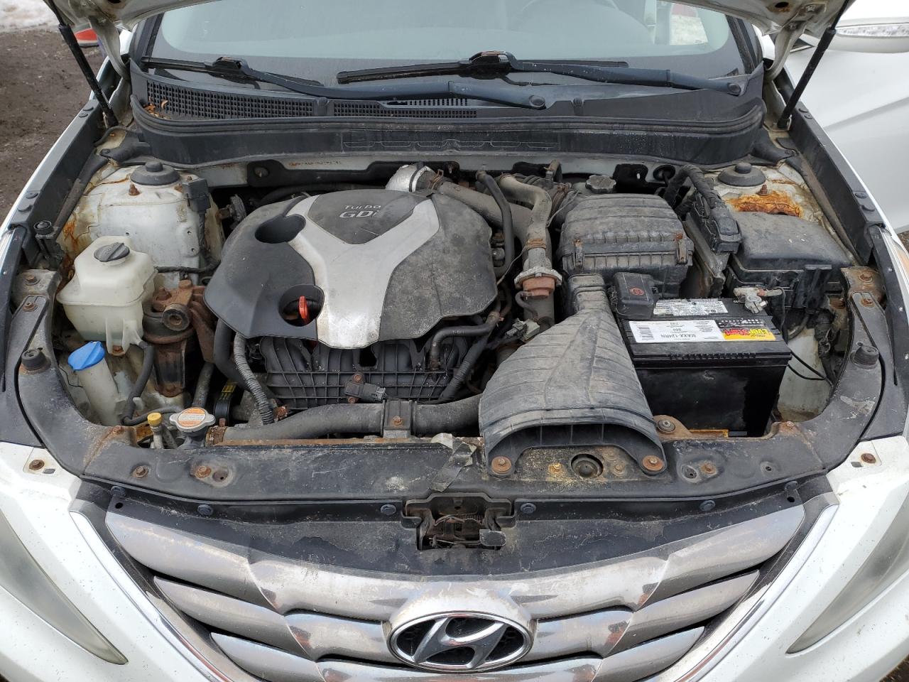 2011 Hyundai Sonata VIN 5NPEC4AB3BH176681 Copart auction photo, mechanical / minor dent/scratches damage thumbnail 11