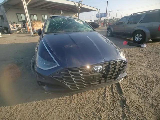 2021 Hyundai Sonata VIN 5NPEF4JA2MH125643 Copart auction photo, rollover / front end damage thumbnail 10
