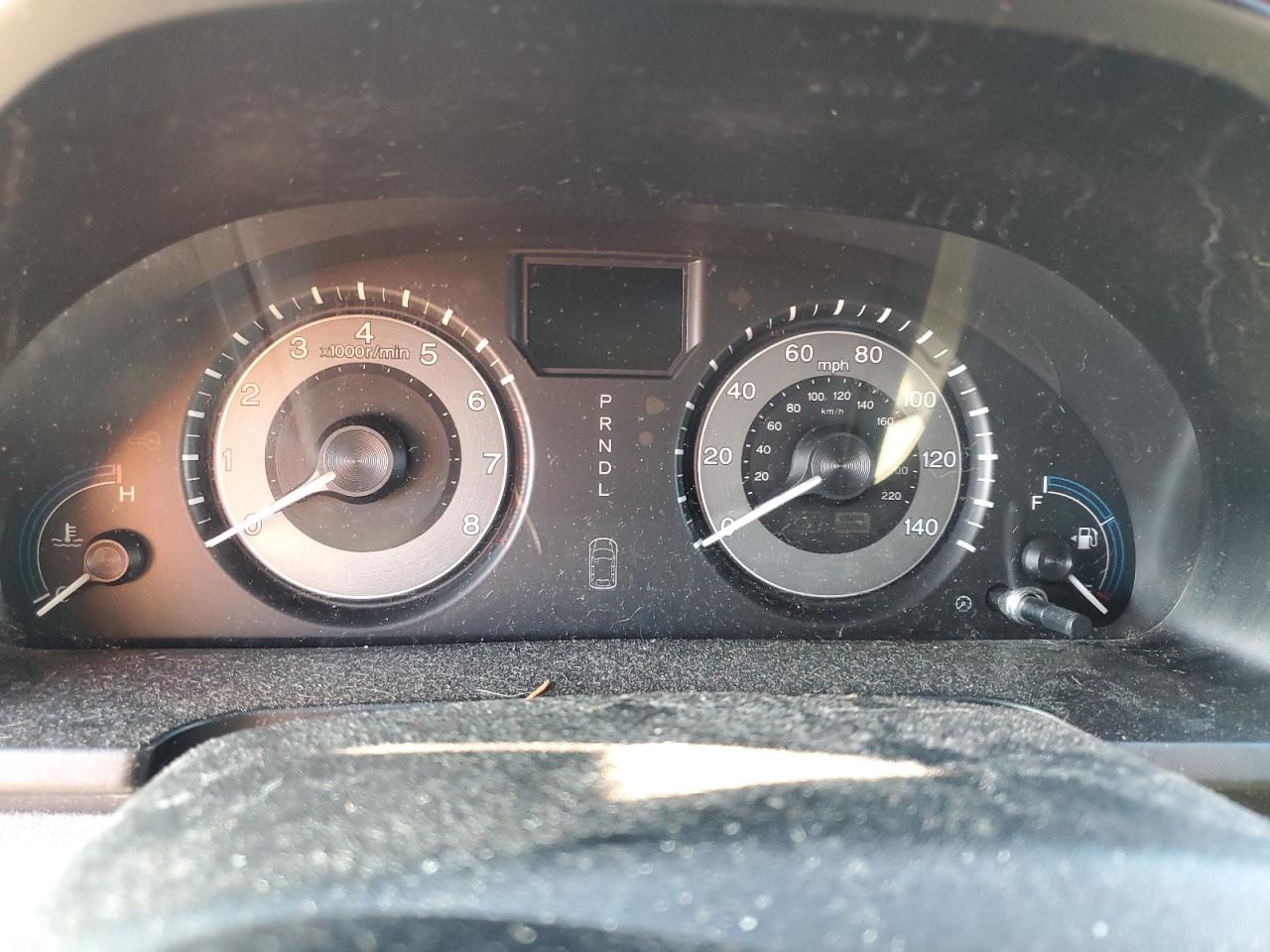 2013 Honda Odyssey VIN 5FNRL5H91DB078745 Copart auction photo, water/flood damage thumbnail 9