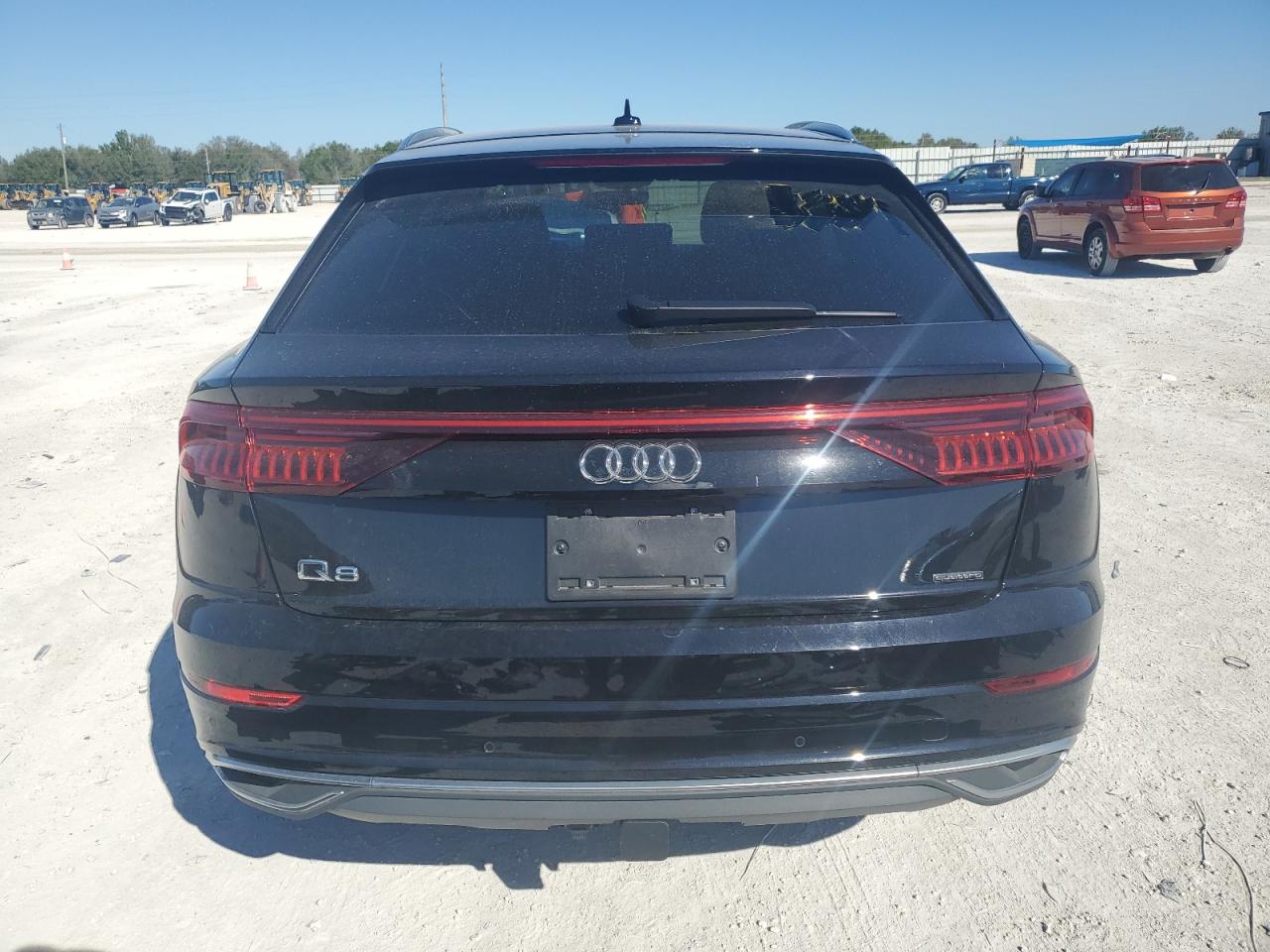 2021 Audi Q8 VIN WA1CVAF16MD028995 Copart auction photo, rejected repair damage thumbnail 6