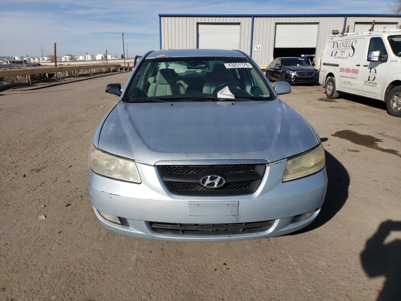 2006 Hyundai Sonata VIN 5NPEU46F96H113454 Copart auction photo, rear end damage thumbnail 5