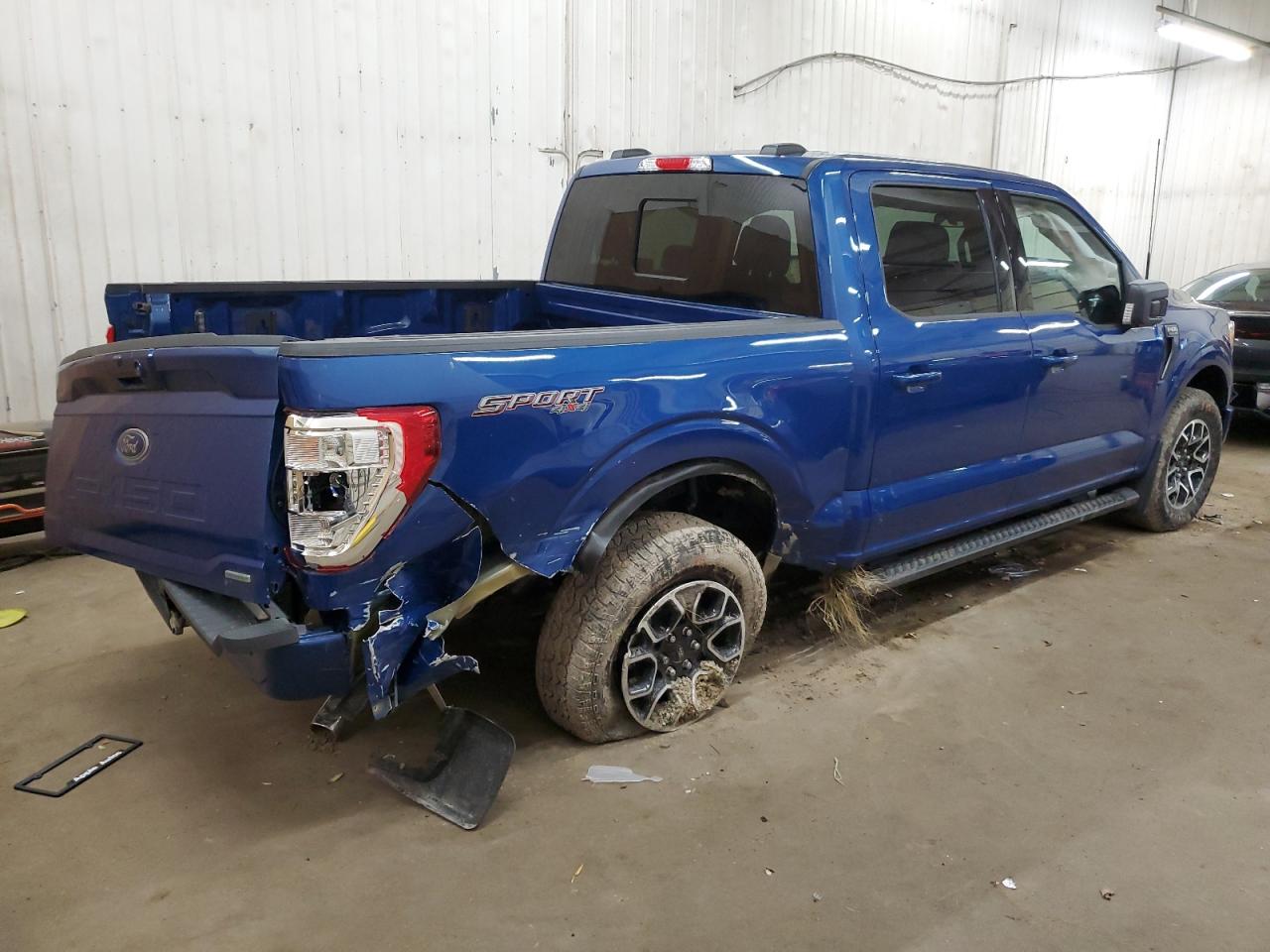2023 Ford F-150 VIN 1FTFW1E8XPKF86699 Copart auction photo, rear end damage thumbnail 3