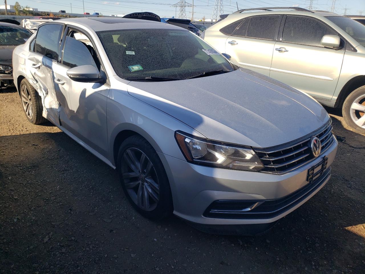 2019 Volkswagen Passat VIN 1VWLA7A30KC011316 Copart auction photo, side damage thumbnail 4
