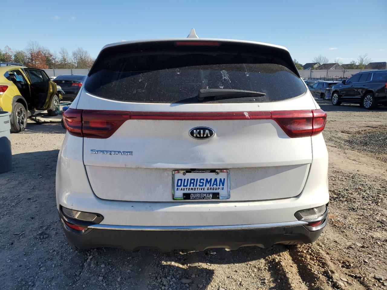 2022 KIA Sportage VIN KNDPMCAC3N7006399 Copart auction photo, front end / vandalism damage thumbnail 6