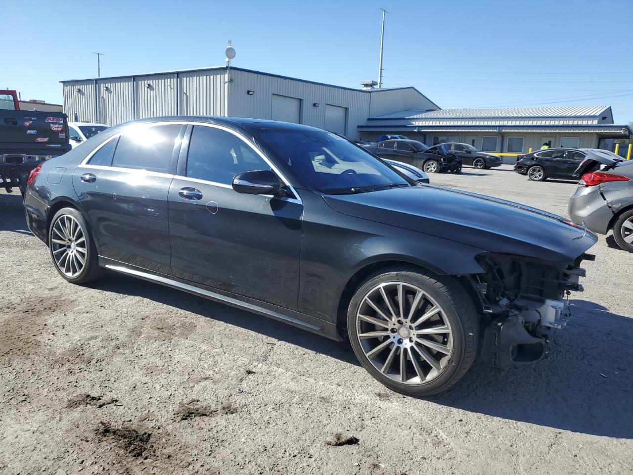 2015 Mercedes-Benz S-klasse VIN WDDUG8CB5FA141308 Copart auction photo, front end damage thumbnail 4