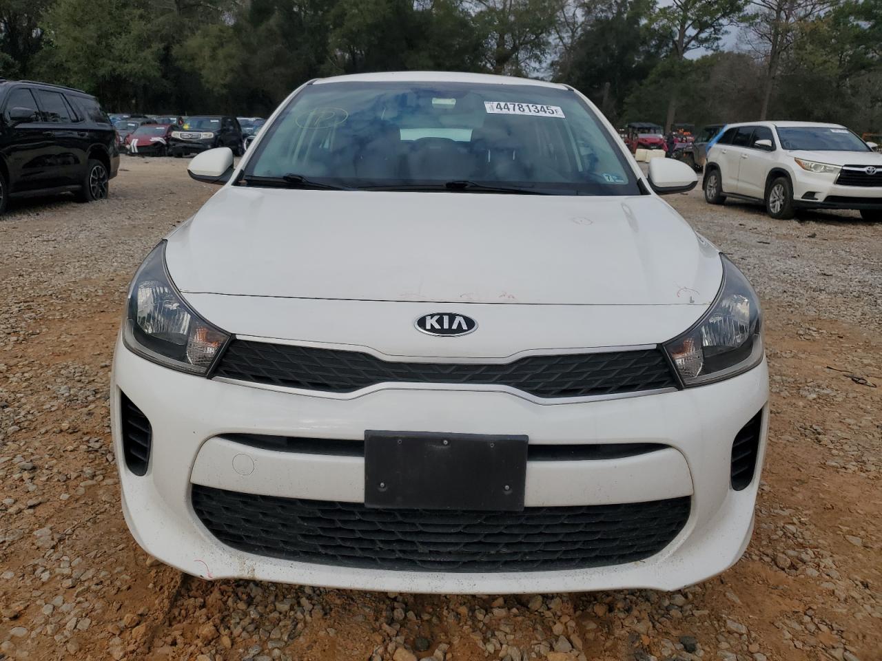 2018 KIA Rio VIN 3KPA24AB9JE048322 Copart auction photo, rear end damage thumbnail 5