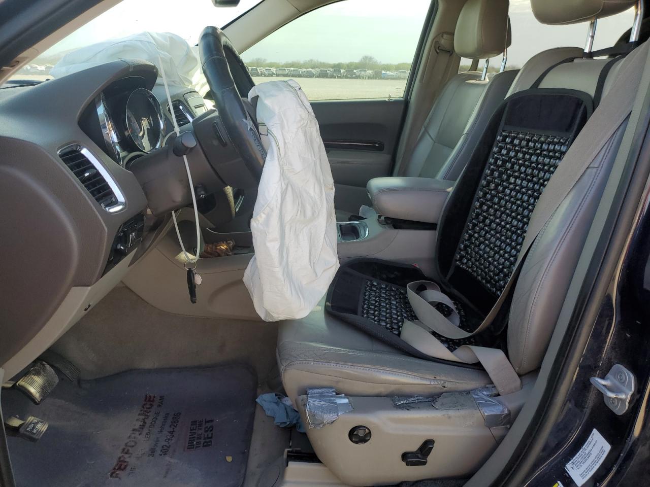 2012 Dodge Durango VIN 1C4RDJDG0CC216927 Copart auction photo, front end damage thumbnail 7
