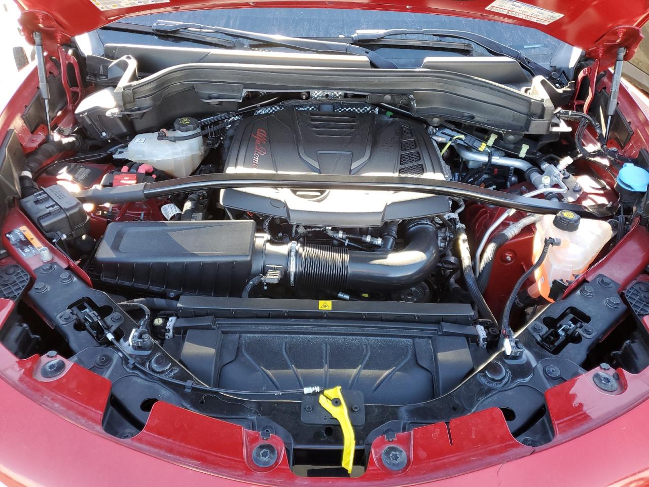 2018 Alfa Romeo Stelvio VIN ZASFAKNN0J7B95475 Copart auction photo, front end damage thumbnail 12