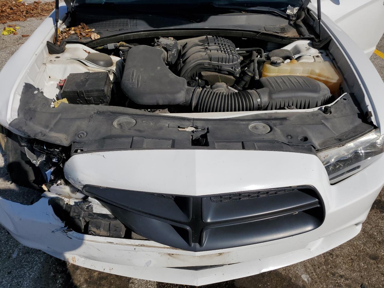 2014 Dodge Charger VIN 2C3CDXAG4EH236566 Copart auction photo, side / front end damage thumbnail 11