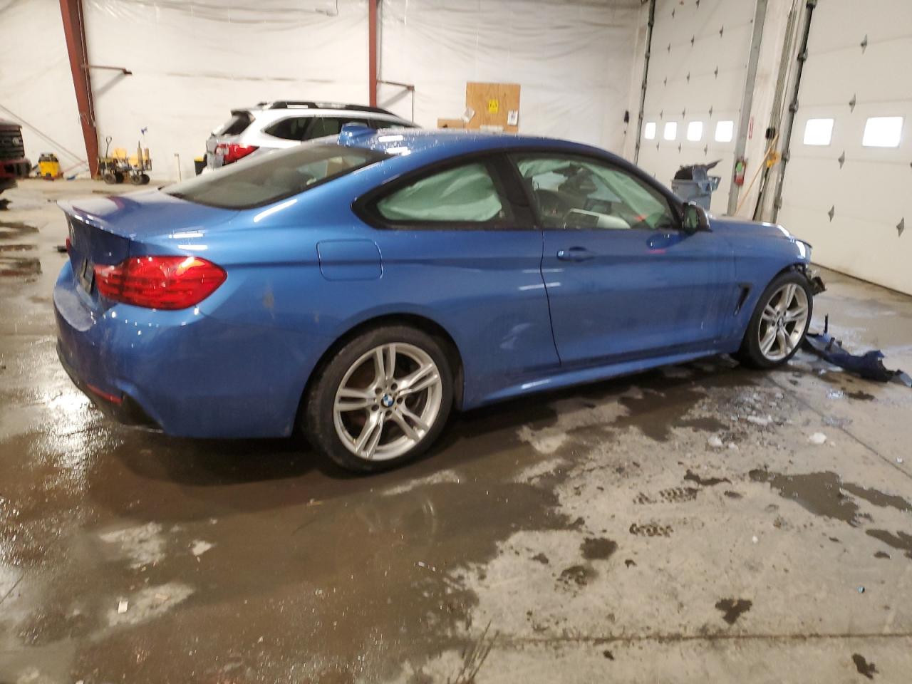2015 BMW 4er VIN WBA3N5C54FK197767 Copart auction photo, front end damage thumbnail 3