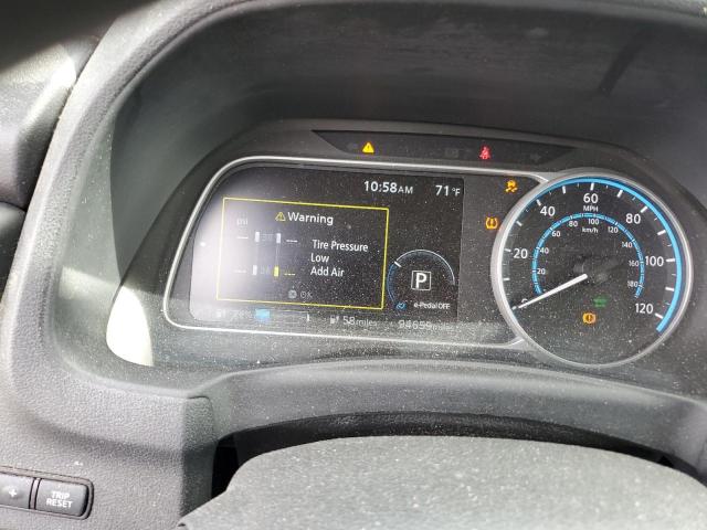 2020 Nissan Leaf VIN 1N4BZ1BP8LC309383 Copart auction photo, rear end / front end damage thumbnail 9