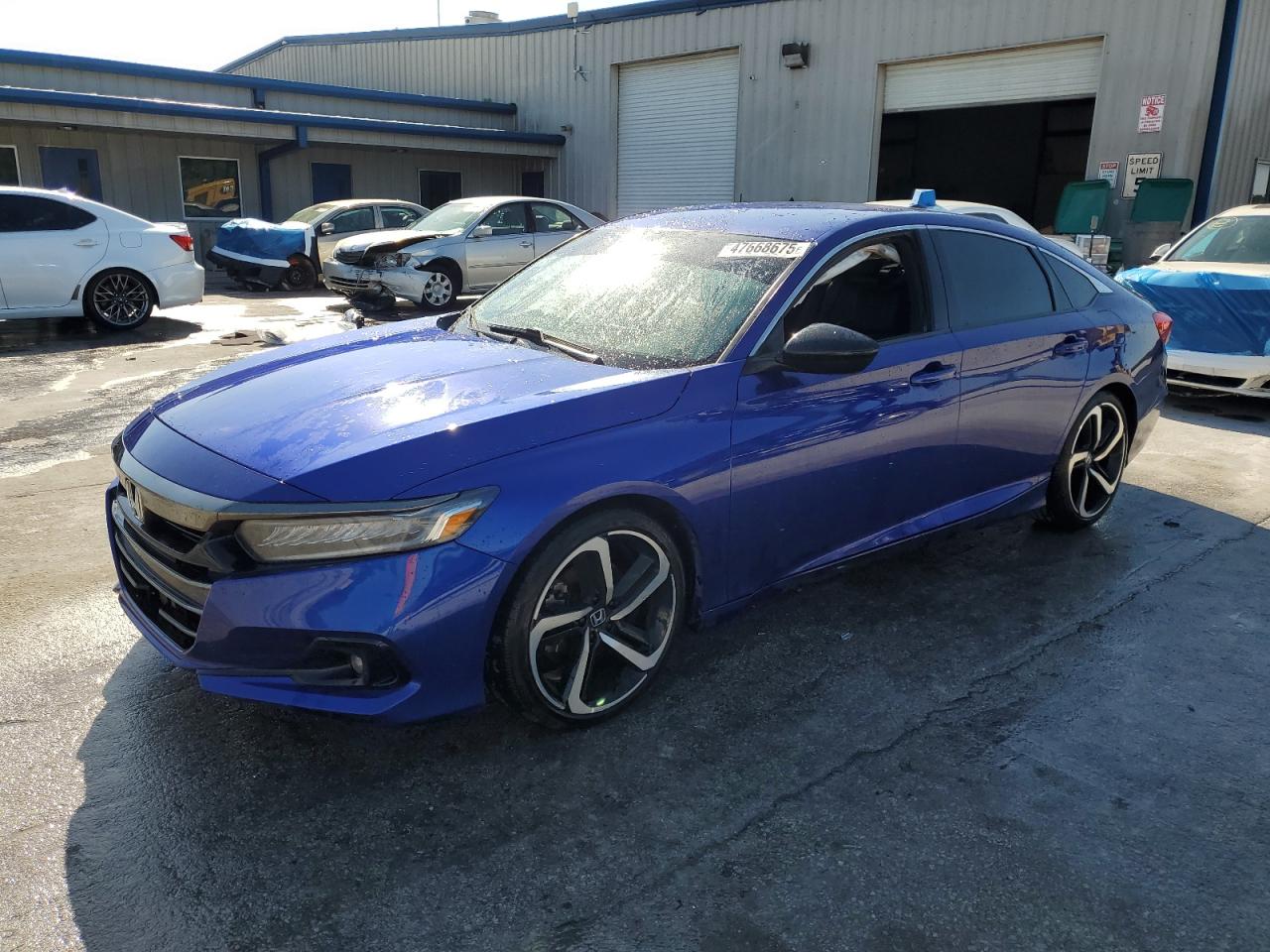 2021 Honda Accord VIN 1HGCV1F3XMA073352