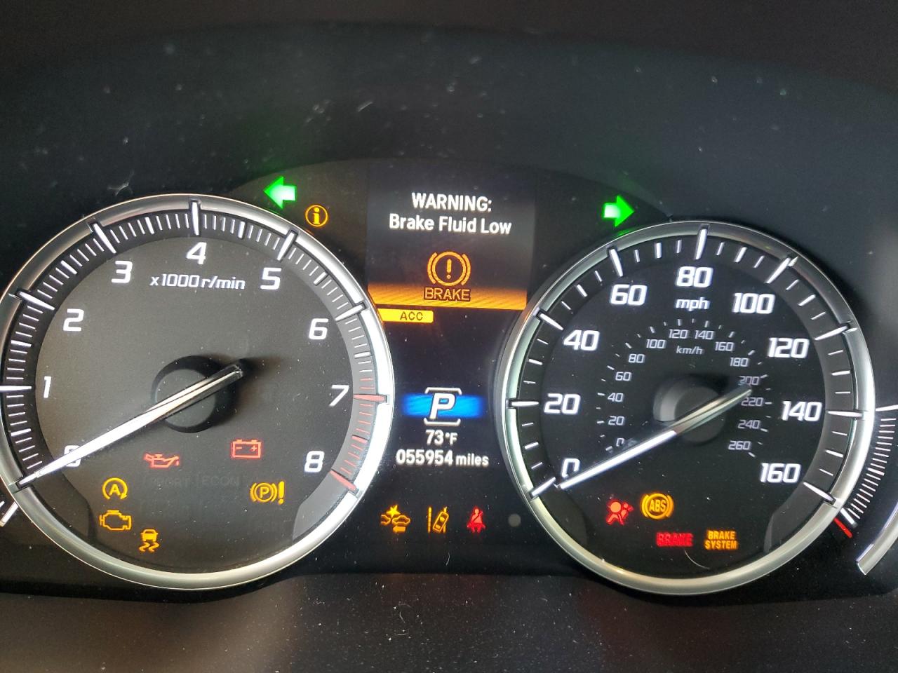 2019 Acura MDX VIN 5J8YD3H50KL001807 Copart auction photo, front end damage thumbnail 9
