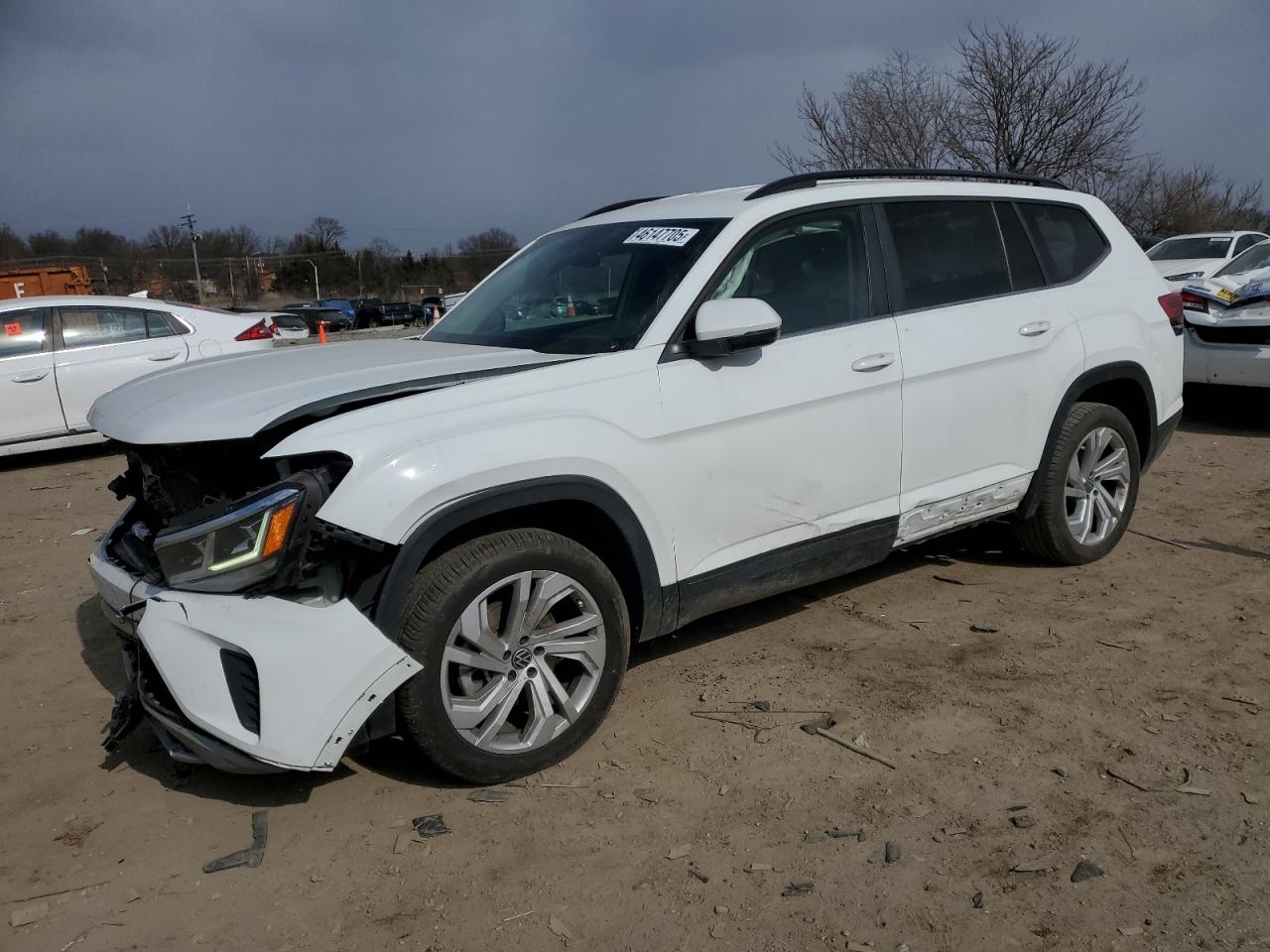 2021 Volkswagen Atlas VIN 1V2HR2CA0MC580832 - Copart auction photo